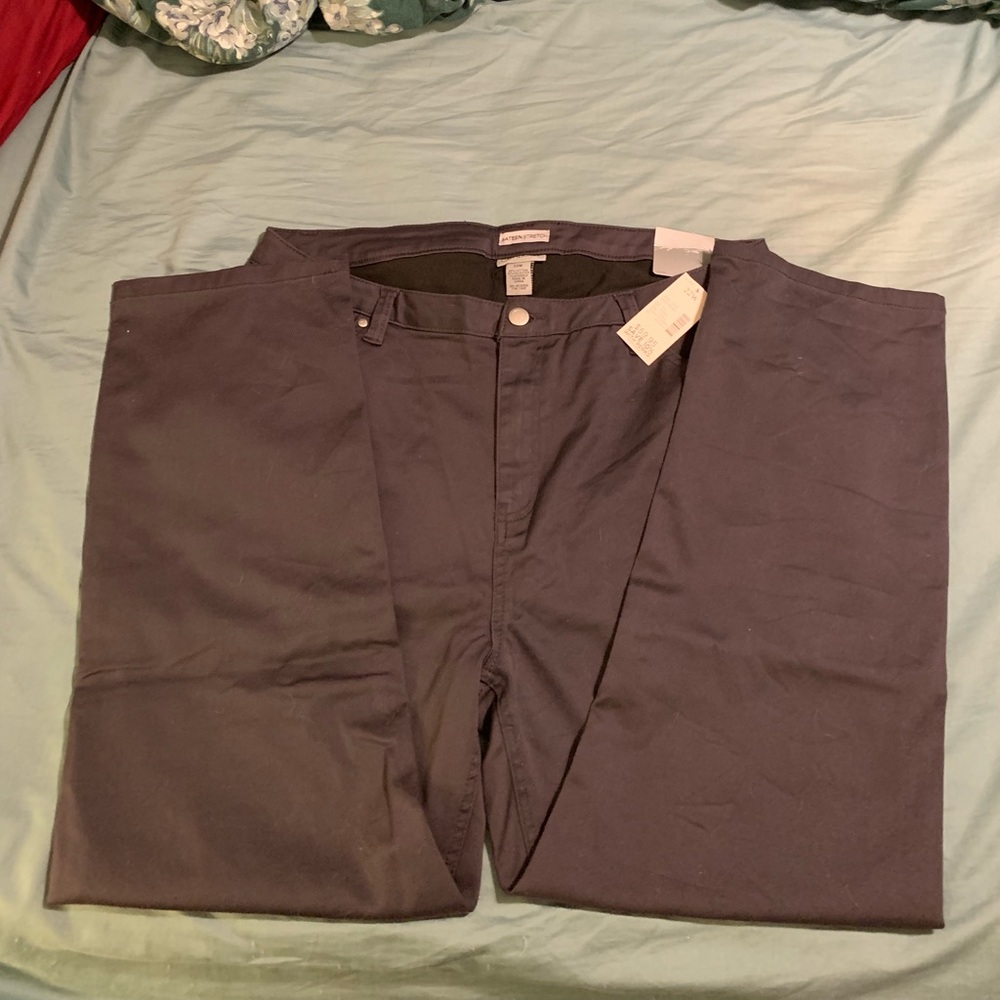 NWT Catherines Sateen Stretch Pants